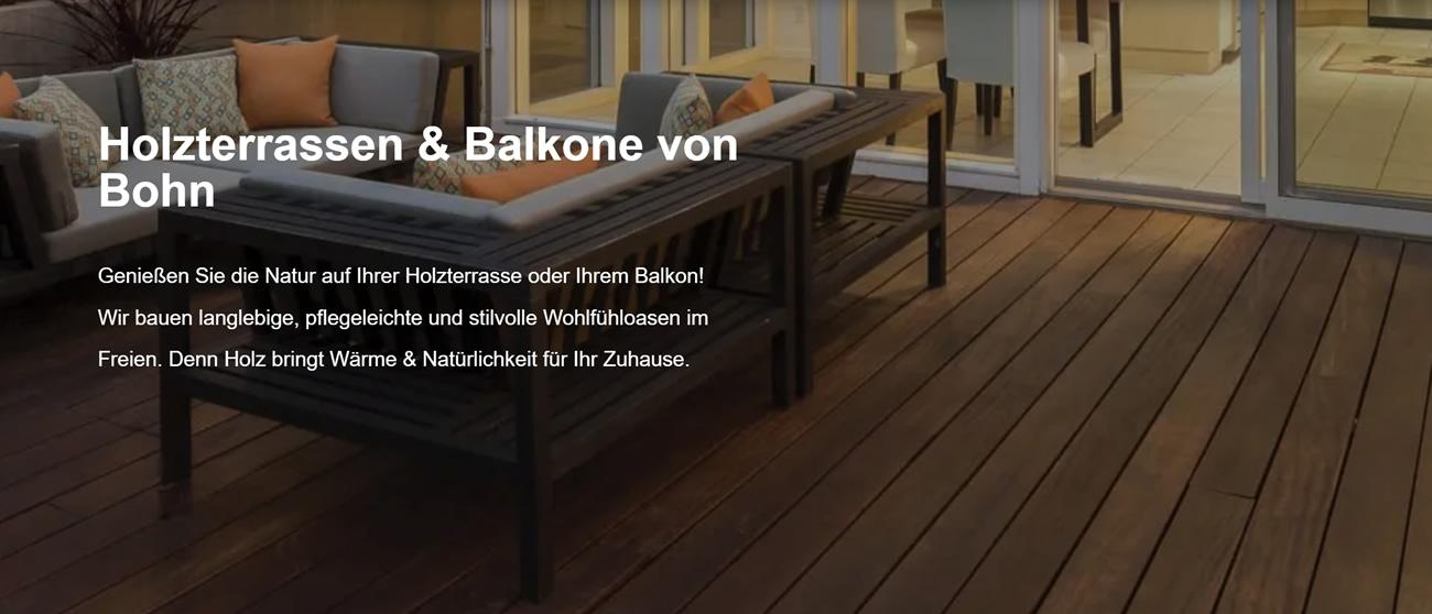 Holzterrassen in Lich